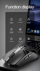 SmailWolf RS8 Bluetooth wireless 2.4g gaming mouse triple-mode lightweight e-sports gaming 1K return rate 10000DPI computer