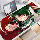 Academia Deku Anime My Hero Mouse Pad Gaming XL New Custom Large Mousepad XXL Mouse Mat Office Anti Slip Carpet Mice Pad