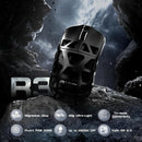 Attack Shark R3 Wireless Gaming Mouse,PAW3395 Up to 26K DPI 8KHz Return Rate,Magnesium Alloy 46G Ultralight Hollowed Design, Tri