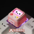Retro Game Theme Keycaps Mechanical Keyboard 1pcs Resin Esc Keys  Layered Drip Glue Pc Gaming Keyboard Collect Gift Keycaps