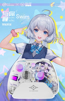 AOLION K20 Wireless Gaming Controllers TMR Joystick Replaceable Magnetic Shell Gamepads Custom For PC NS2 Steam Gamer Gfits