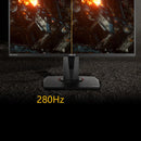 ASUS VG259QM HDER400 IPS 280HZ 24.5 Inch SCREEN HD DISPLAY Desktop Computer Monitor HDMI+DP+SPEAKER LIFT ROTARY BASE TUF GAMEING