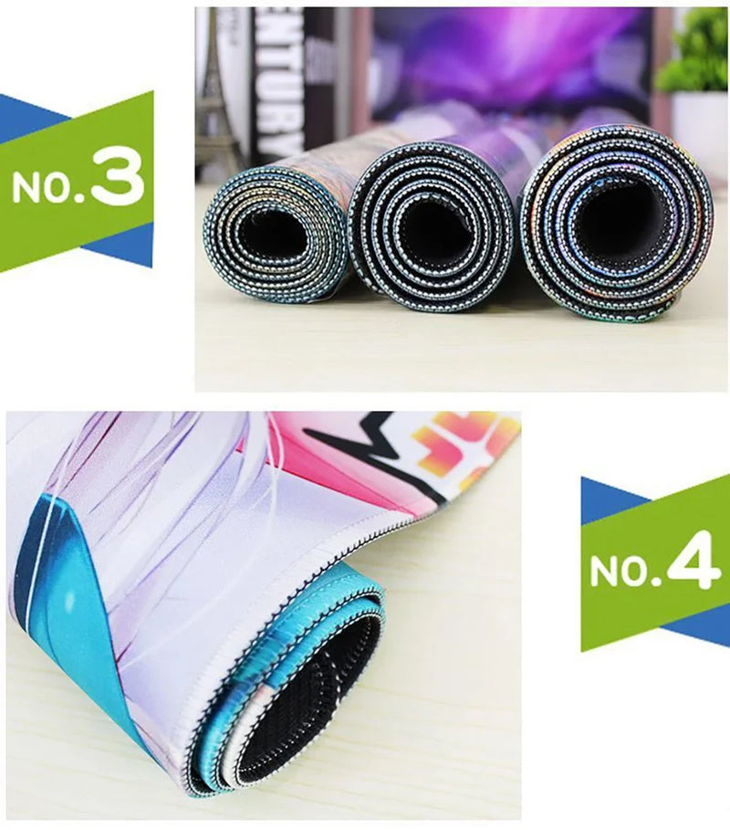 Dandadan Ayase Momo Okarun Takakura Ken Mouse pad Table Mat Gaming XXL Anime Dan da dan Mousepad Keyboard Carpet Desktop Mat