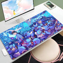 Art Wave Anime Mouse Pad Kawaii S-Squirtles Large Laptop Table Mat 800x300 Cartoon Mousepad Anti Slip Keyboard Gaming Pad Carpet