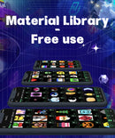 64X64 Smart LED Pixel Display RGB DIY Programmable Pixel APP Control Art Display Creative Animations For Gaming Room Decor