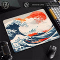 The Great Wave Art Design Small Mousepad Office Speed DeskMat 40x45cm PC Computer Game Keyboard Pad XS Rubber Anti-slip Mice Mat
