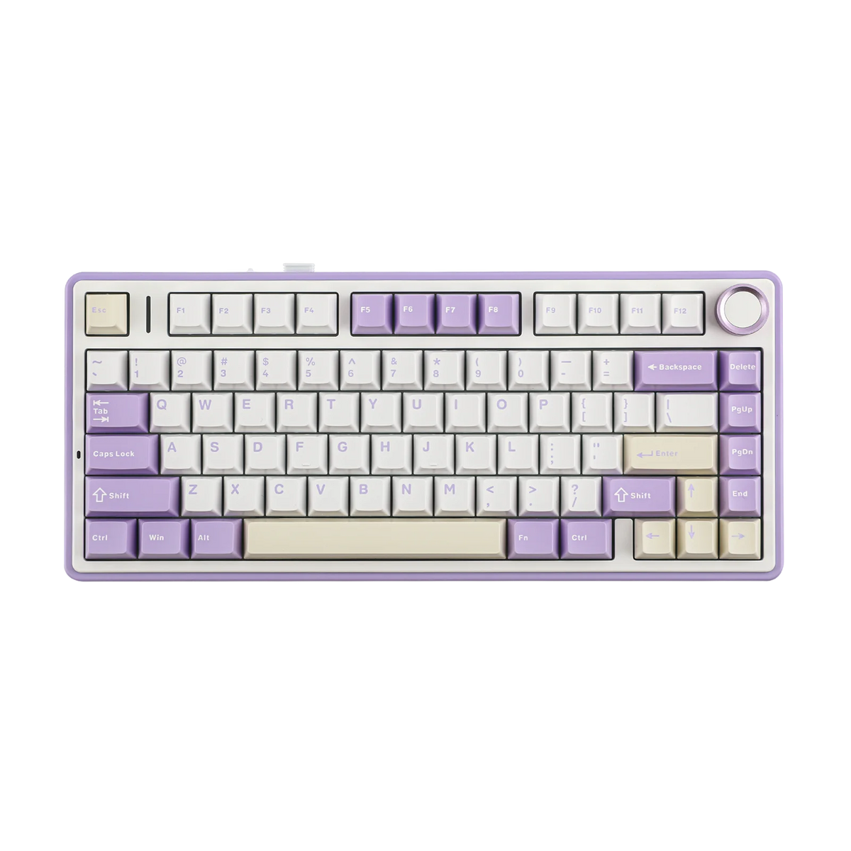 EPOMAKER X AULA F75 75% ANSI Hot-Swap Gasket Bluetooth 5.0/2.4G Wireless/Wired Mechanical Keyboard PBT Keycaps for Mac/Win