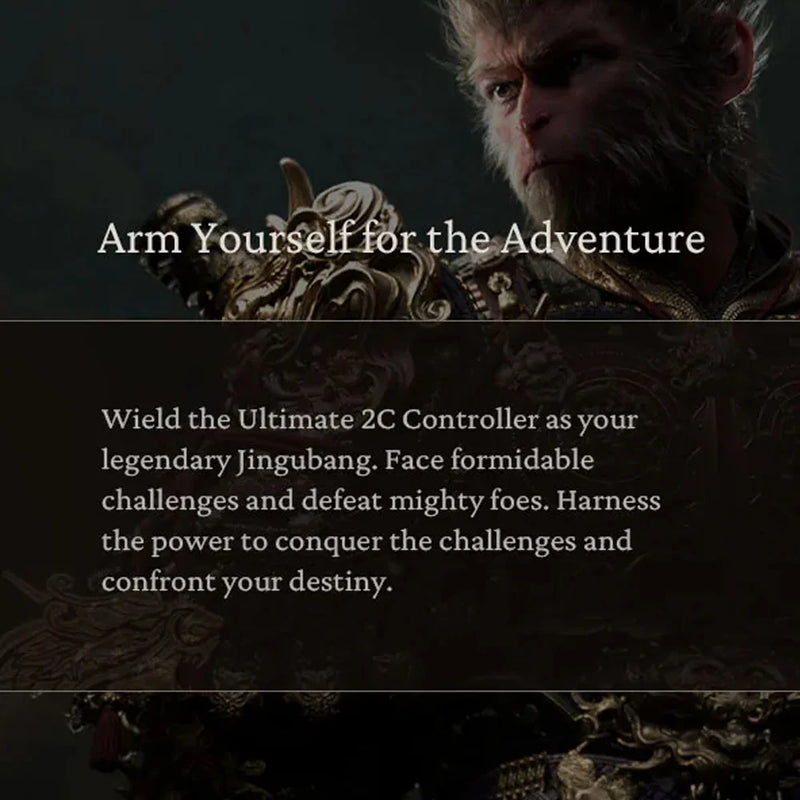 8BitDo Ultimate 2C Gamepads PC Black Myth Wukong Wireless or Wired Gaming Controller Windows 10 11 Steam Raspberry Pi Android