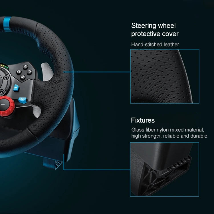 Logitech G29 Game Racing Steering Wheel Pedal Shift Lever Driving Force Race Wheel Shifter Wired