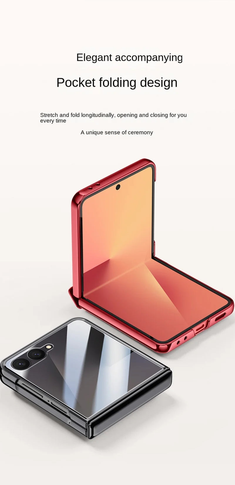 With Tempered Glass Protective Phone Case For Samsung Galaxy Z Flip7 flip 7 Spring Hinge All-inclusive Camera protect Cover