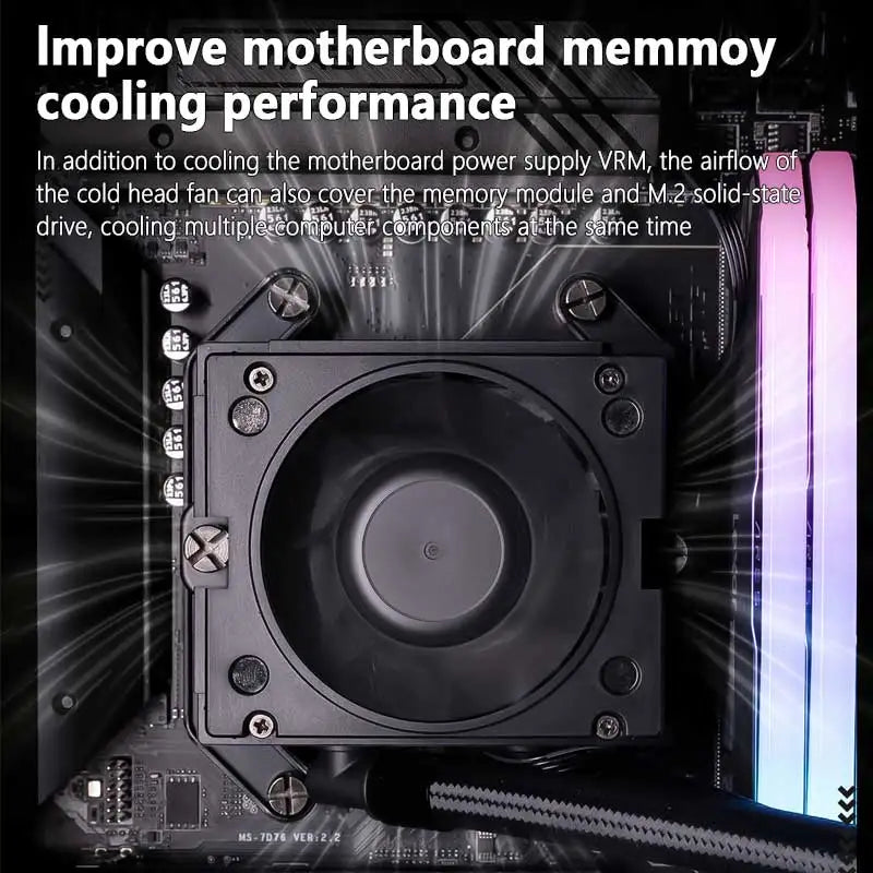 Thermalright STREAM VISION 360 360MM All-in-One Liquid Cooler Magnetic Cold Head Screen 3.5-inch IPS LCD display  Water Cooling