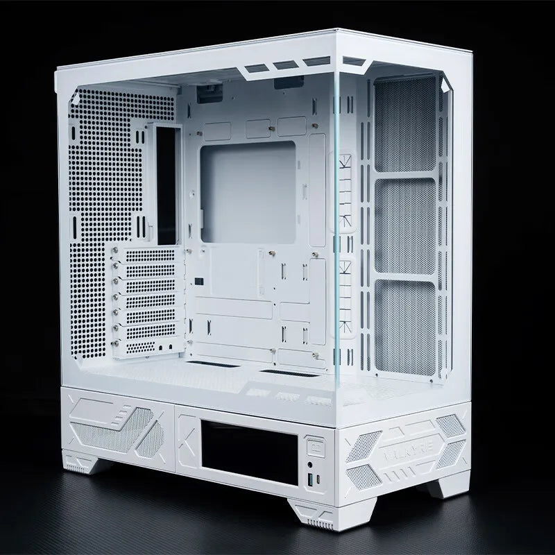 VALKYRIE PC Case VK03 ATX Gaming Desktop 6.2 in Touchscreen Removable 270° Sea View Room Supports 360 Water Cooled Computer Case