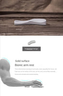 Ergonomic Mouse Pad Wrist Pad Silicon Gel Non-slip Streamline Wrist Rest Support Mat Computer Mousepad for Office Gaming PC