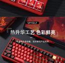Anime Keycap Set PBT Five-sided Sublimation Ergonomic Original Height Asuka Langley Soryu Mechanical Keyboard Translucent Keycap