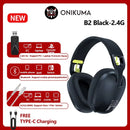 2025 New Onikuma  B2 Wireless Gaming Headset For PS5 PS4 PC 2.4GHz USB Game Headphones With Mic Ergonomic Design 5.3 Headphone