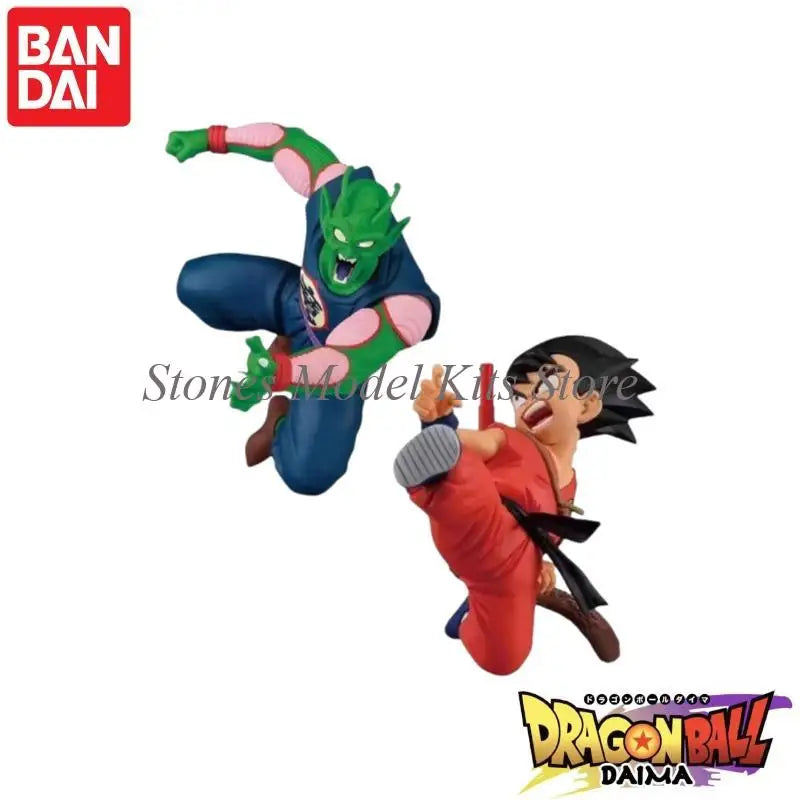 In Stock Bandai Banpresto Original Dragon Ball Z Match Makers Son Goku Vegeta Kaiouken Galick Gun Anime Figures Model Collection