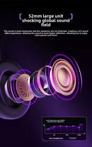 Acer OHW303 Headsets Gamer 7.1 Stereo Virtual Surround Bass Earphone Gaming Headphone with Mic LED Light for Computer PC Gamer