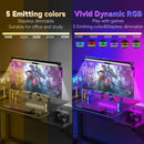 33-60cm Monitor Light Bar PC RGB Background Lighting Eye Protection Dimming Reading/Gaming/Work Lamp Timed Night Light