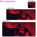 Super Hero Batmans Anime Mouse Pad Office PC Speed Gamer Keyboard Mousepad Laptop Gaming Accessories XXL Desk Mat 900x400 Carpet