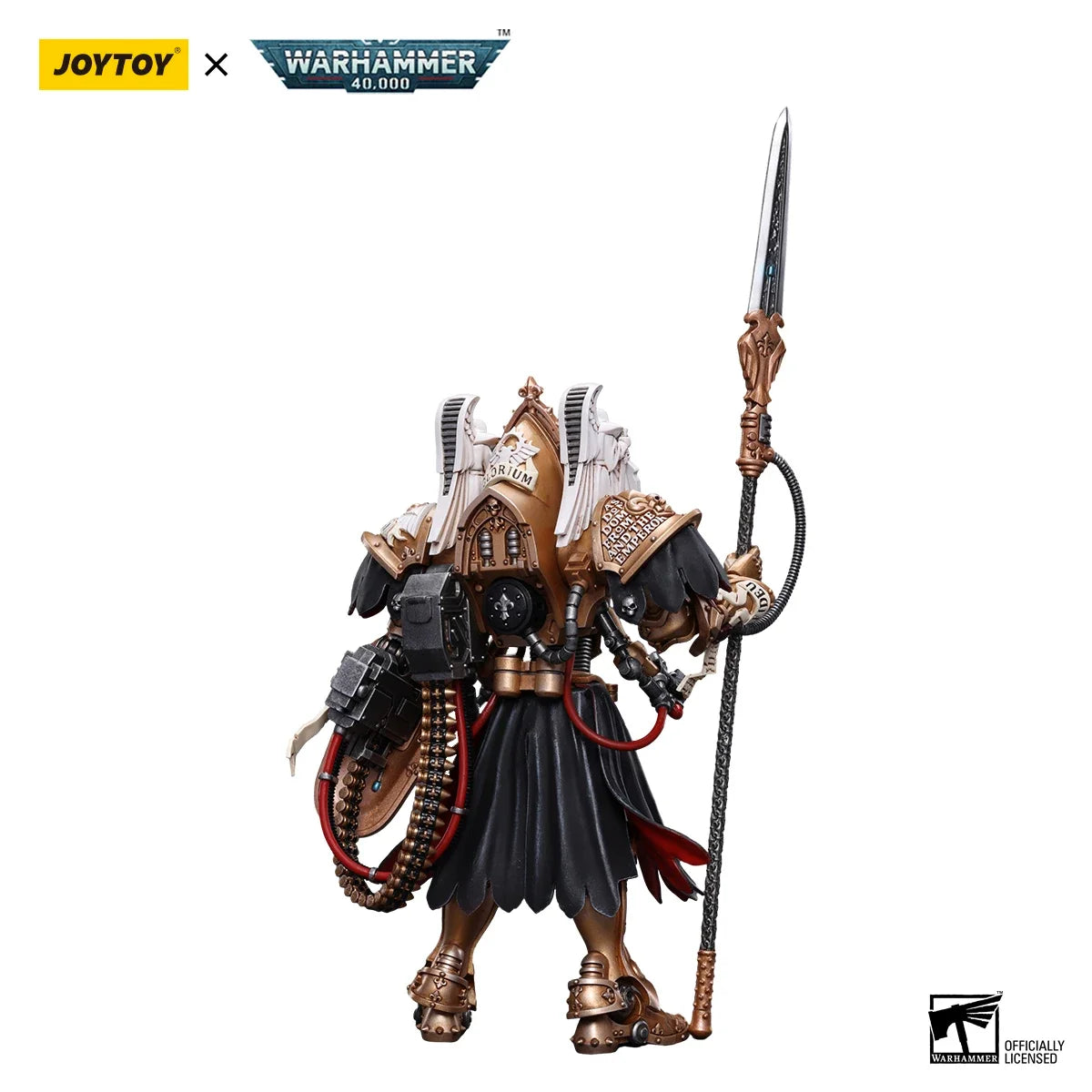 JOYTOY Warhammer 40k 1/18 Action Figures Anime Adepta Sororitas Abbess Sanctorum Morvenn Vahl Collection Model Toys