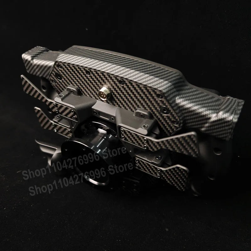 PC FORMULA Game Steering Wheel Racing Game Simulator with 4.3-inch Touchable High-Definition Screen For Fanatec SIMAGIC MOZA