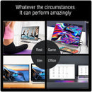 Anmite 14 Inch Touch Screen Portable Monitor 100%sRGB 400cd/m2 Gaming Computer Expand Display For XBox PS4/ 5 Switch Loptop