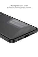 Aluminum Alloy Bumper Frame Magnet Closed Metal Matte Back Cover For Google Pixel 7 Pro 7A 8 Pro 8A Pixel 9 Pro XL Phone Cases