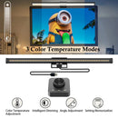 Wiscolor Monitor Light Bar Stepless Dimming Gaming Desktop Lighting with Remote Control Eye Protection USB Reading Light 44cm