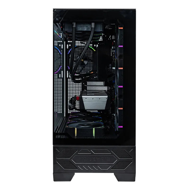 VALKYRIE PC Case VK03 ATX Gaming Desktop 6.2 in Touchscreen Removable 270° Sea View Room Supports 360 Water Cooled Computer Case