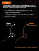 ATK Dragonfly A9 Ultra Wireless E-sports Gaming Mouse Ultra-lightweight Tri-mode Dual 8K Ergonomic Mice A9 Plus PAW3395/3950