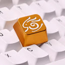 1pc Zinc Aluminium Alloy Key Cap Mechanical Keyboard keycap for CSGO OW Dota 2 PUBG WOW LOL R4 Height Stereoscopic relief