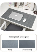 Retro Cowhide Pattern Desktop mat, Dirt Resistant Double Face mouse pad, Ready and Stylish Desktop Computer Mat, Leather pads