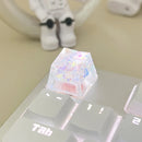 1Pcs High Quality Hot Sale Colorful Translucent Key Caps Cross Shaft Mechanical Keyboard Keycap