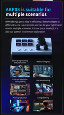 Ajazz  AKP03E Programmable Macro Keyboard 12 Keys Mechanical Gaming Keyboard Custom Button Mini Keyboard For Multiple Scenario