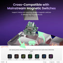 AKKO x Veekos Shine60 HE Magnetic Switch Keyboard 60% Rapid Trigger Keboard RT 0.01mm Snap Key Custom Keyboard for Esports Gamer