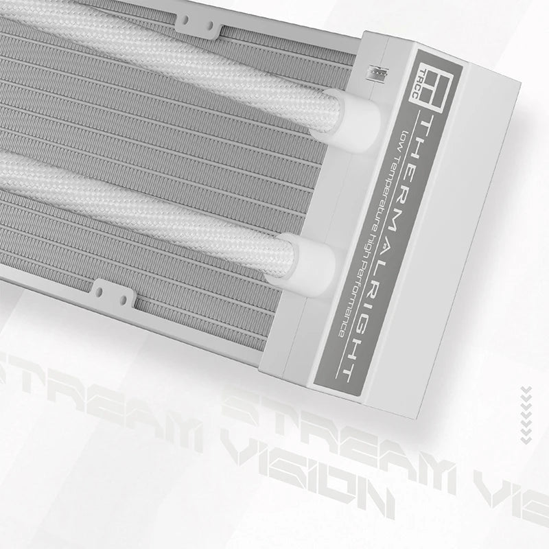 Thermalright Stream Vision 360 WHITE Integrated Water Cooled Heat Sink SV 360 WHITE Wind Engine Vision