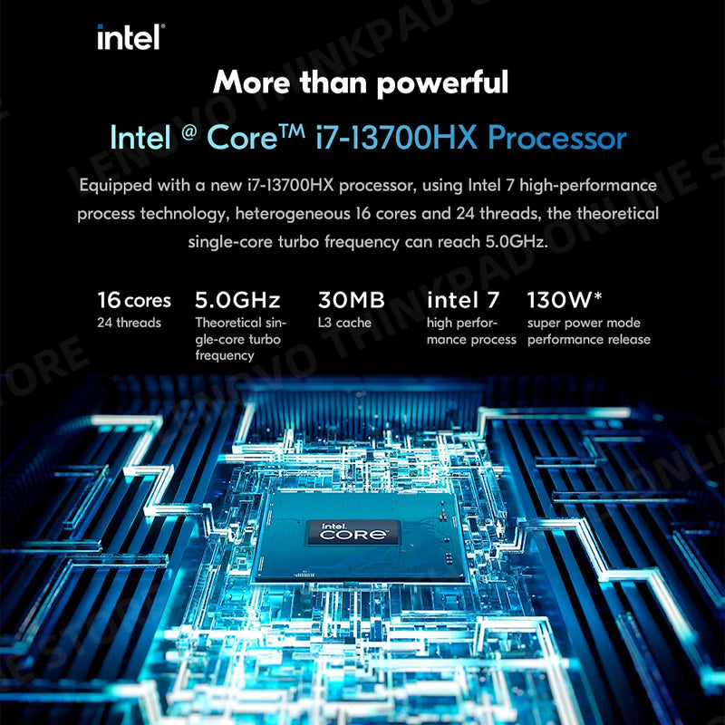 New Lenovo Legion Y9000P Gaming Laptop 13th Intel i9-13900HX/i5-13500HX /32G/1T SSD/NVIDIA RTX 4090/4080 240Hz 16inch Notebook