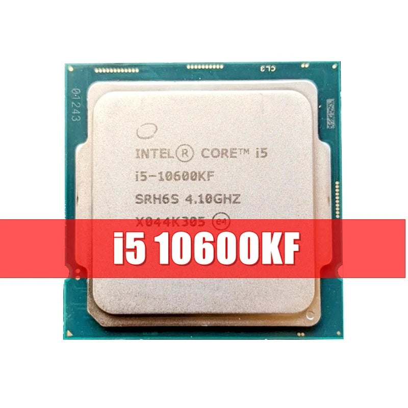Intel Core i5 10600KF 4.1GHz 6-Core 12-Thread CPU Processor 65W LGA 1200 No Fan