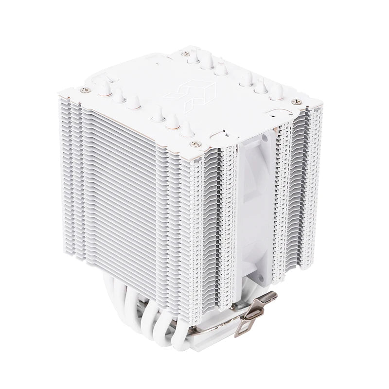 Z135 All White CPU Cooler With 6 HeatPipes Support 1700/1200/115x/AM4 Efficient 4Pin PWM ARGB Fan Quiet Ventilador Radiator
