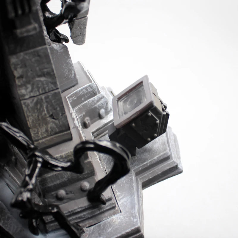 40cm Venom Spider Man Anime Figures Luminous Spiderman Figurine Collection Statue Desk Decoration Marvel Birthday Gift For Kids