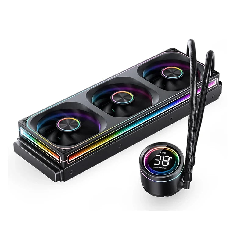 JONSBO TH-360 White Water Cooler 120mm ARGB Fan TH-240 AIO CPU Liquid Cooling Integrated Water-cooled LGA1700 115X 1851 1200 AM5