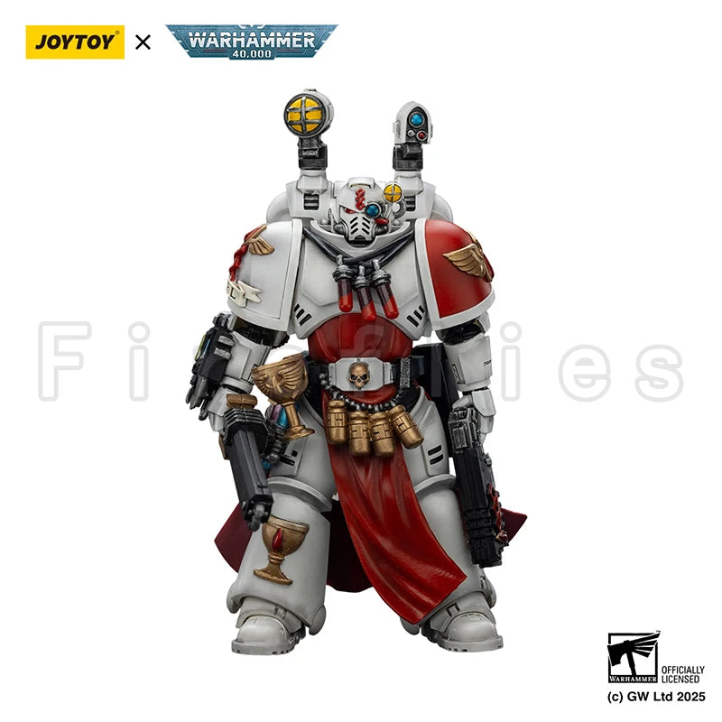 [Pre-Order]1/18 JOYTOY Action Figure 40K Blood Angels Captain and Sanguinary Priest Anime Collection Model Toy