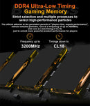 Bestoss Memoria RAM DDR4 RGB 8GB 16B 32GB 3200MHz DIMM RAM Desktop Memory Gaming High Performance