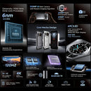 World Premiere DOOGEE S200 5G Rugged Phone 6.72" 120Hz Display 12GB RAM 256GB ROM 100MP AI Main Camera 10100mAh Android 14 NFC
