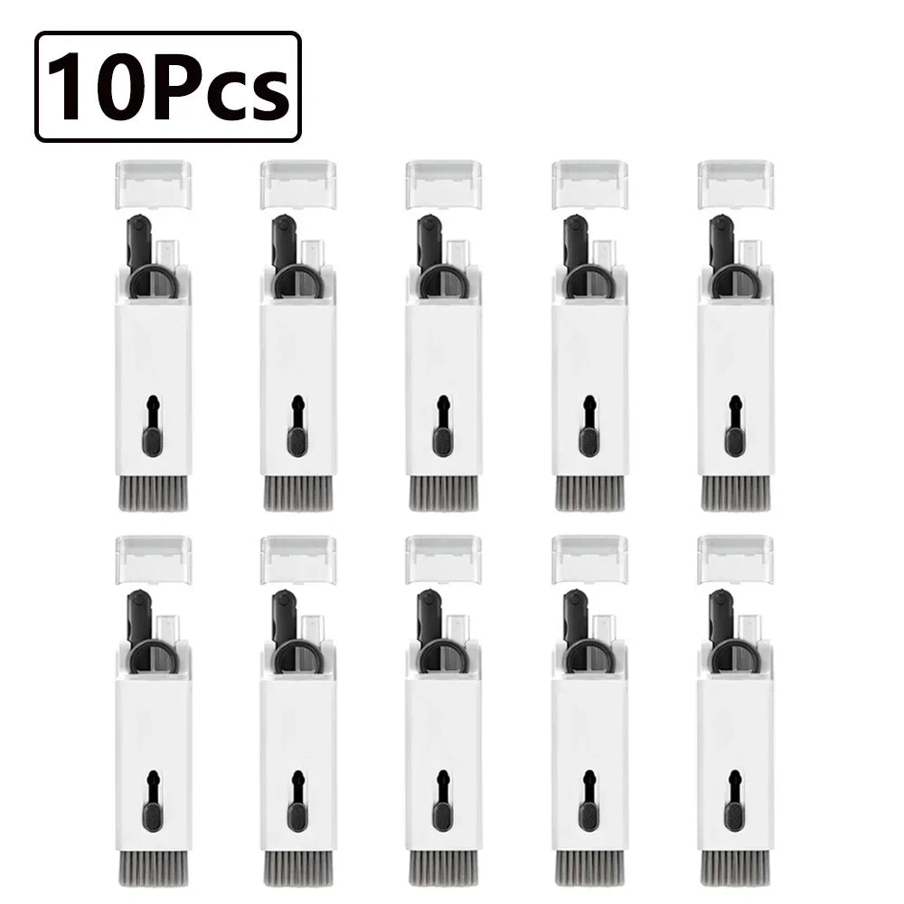 7-in-1 Keyboard Cleaning Kits Airpods Cleaner Headset Cleaner Pen Laptop Screen Cleaning Bluetooth Earphones Cleaning Kit