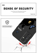 Cat Butterfly Phone Case For Samsung Galaxy A55 A35 A25 A15 A16 A06 A05 A05S A54 A34 A24 A14 A04 A04S A04E 4G 5G Cover