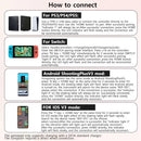 Arcade Joystick Wireless Gaming Controller for PC/Android/ios/Switch/PS3/PS4 Fighting Stick For Street Fighter/Mame