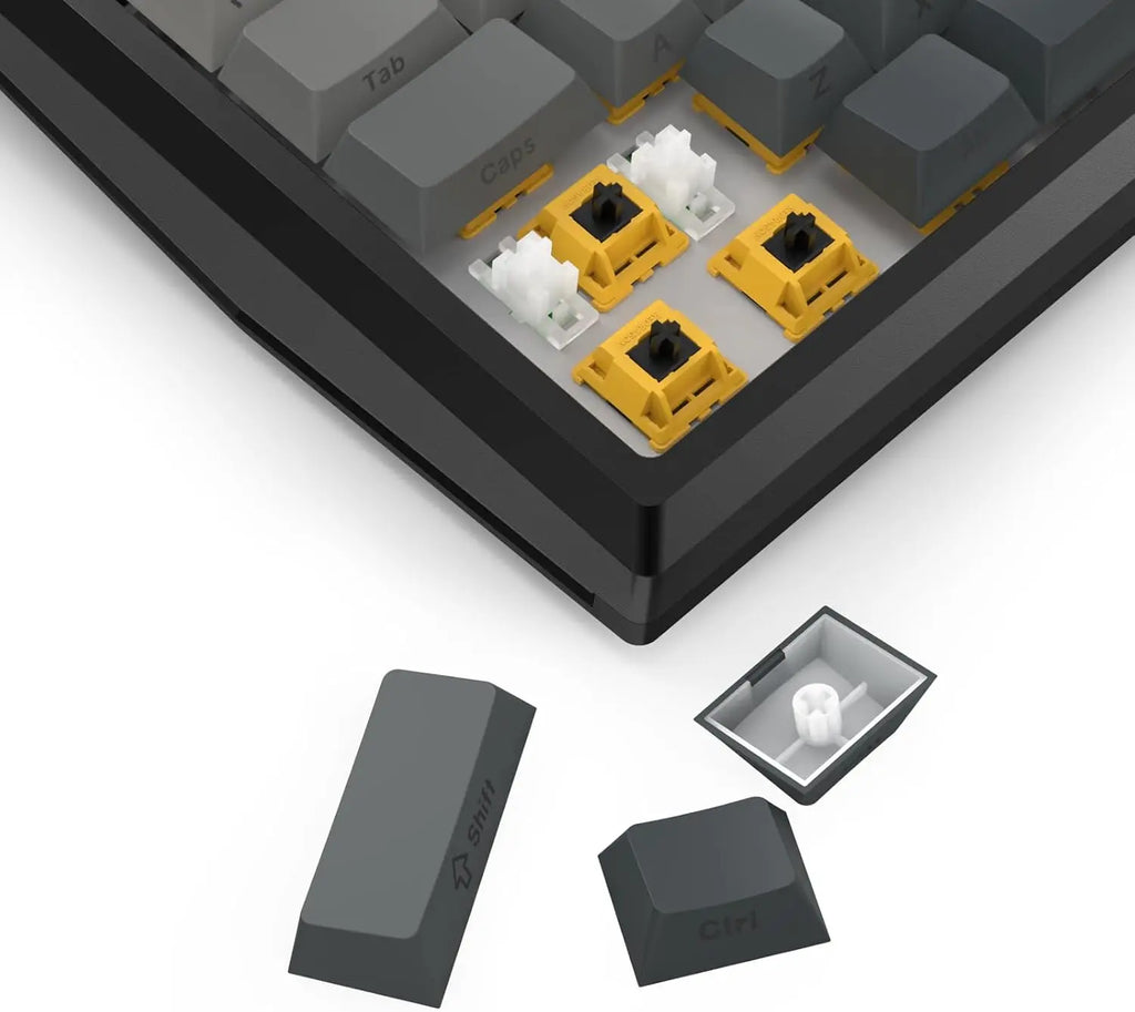 Redragon K687 PRO Wireless CNC Gasket Gaming Keyboard, 81 Keys Mechanical Keyboard,Litsea Switches