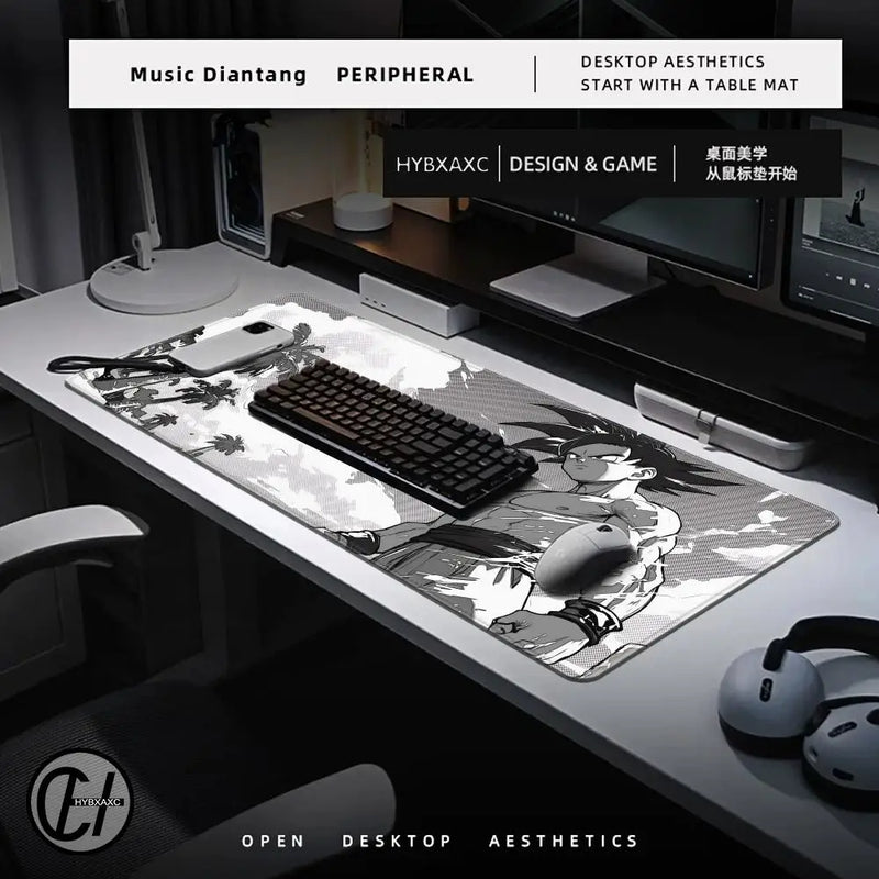 XXL Anime Mouse Pad Large Keyboard Pads D-Dragon Balls Mousepad Gaming Accessories Manga Desk Mat ドラゴンボール Office Computer Mats