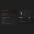 Flight Control Stick F16 Aviation Simulated Flight Stick Joystick Simulation Competition Teaching Special for Window PC